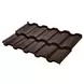 Модульная металлочерепица BUDMAT Rialto IDEAL-Satin