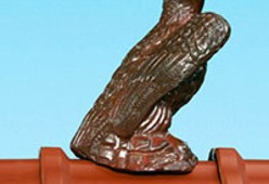 Керамическая черепица Декоративный элемент конька BRAAS-Keramik 