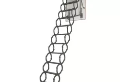 Лестница ножничная чердачная термоизоляционная LST 70*120*280 см