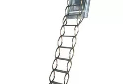 Лестница металлическая огнестойкая LSF 70*110*300 см