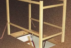 Ограждение проема люка LXB FAKRO 70*130*95 см