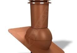 Вентиляционный выход Wirovent Standard Plus 125 с отводом конденсата