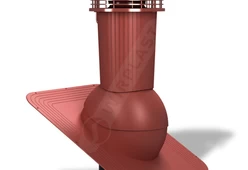Вентиляционный выход Wirovent Standard Plus 125 с отводом конденсата и электровентилятором-6
