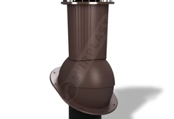 Вентиляционный выход Wirovent Normal Plus 125 с отводом конденсата и электровентилятором-6