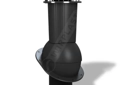 Вентиляционный выход Wirovent Normal Plus 125 с отводом конденсата и электровентилятором-8