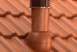 Вентиляционный выход Wirovent Tile Plus 125 с отводом конденсата-2