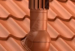 Вентиляционный выход Wirovent TURBO Perfekta Pro 150 роторный с отводом конденсата-1
