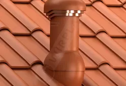 Вентиляционный выход Wirovent Tile Pro 125 с отводом конденсата-1