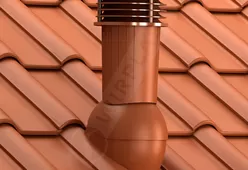 Вентиляционный выход Wirovent Tile Plus 125 с отводом конденсата-1