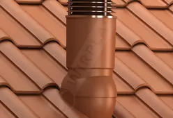 Вентиляционный выход Wirovent Tile Plus 125 утепленный-2