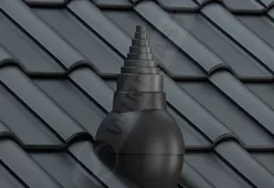 Антенный выход Tile для цементно-песчаной черепицы-2