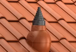 Антенный выход Tile для цементно-песчаной черепицы-1
