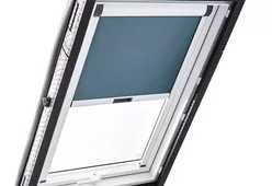 Мансардное окно с поднятой осью поворота ROTO Designo R75 K из ПВХ с термо-блоком WD-10