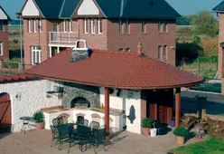 Керамическая черепица БОБРОВКА 18x38 Tondach-2