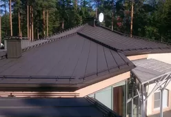 Снегозадержатель трубчатый BORGE 1м для фальцевой кровли-3