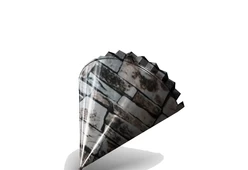 Заглушка конька круглого конусная ECOSTEEL 0.5 мм-2