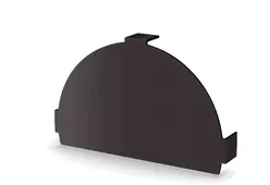 Заглушка конька круглого простая VikingMP E 0.5 мм