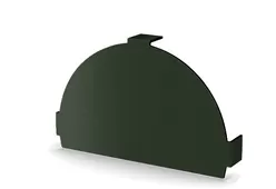 Заглушка конька круглого простая VikingMP 0.45 мм
