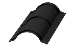 Планка конька круглого Colorcoat Prisma 0.5 мм