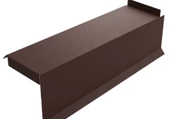 Планка сегментная торцевая правая 350 мм VikingMP 0.5 мм-6