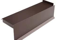 Планка сегментная торцевая правая 350 мм Colorcoat Prisma 0.5 мм-1