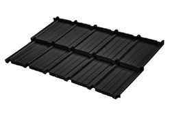 Модульная металлочерепица BUDMAT Murano IDEAL-Satin-13