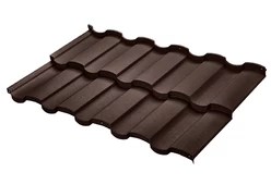 Модульная металлочерепица BUDMAT Rialto IDEAL-Satin-7