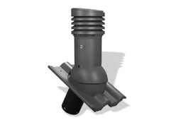 Вентиляционный выход Wirovent Tile Evo 125 с отводом конденсата