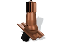Вентиляционный выход Wirovent Turbo Tile Evo 150 роторный с отводом конденсата-2