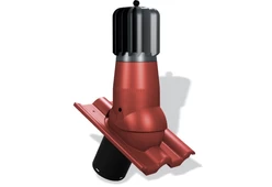 Вентиляционный выход Wirovent Turbo Tile Evo 150 гибридный с отводом конденсата-2