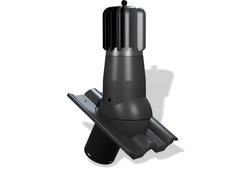 Вентиляционный выход Wirovent Turbo Tile Evo 150 гибридный с отводом конденсата-3
