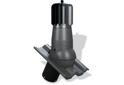 Вентиляционный выход Wirovent Turbo Tile Evo 150 гибридный с отводом конденсата-1